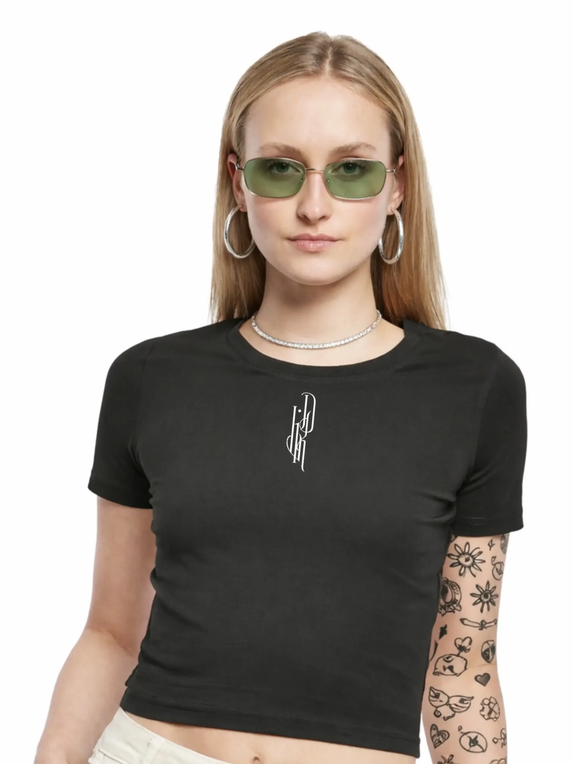 T-shirt cropped LINKED