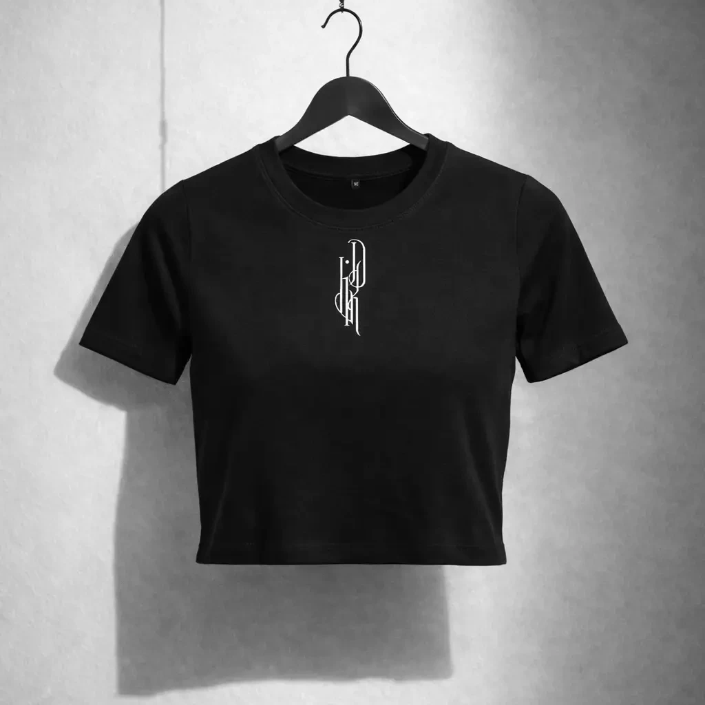 T-shirt cropped LINKED