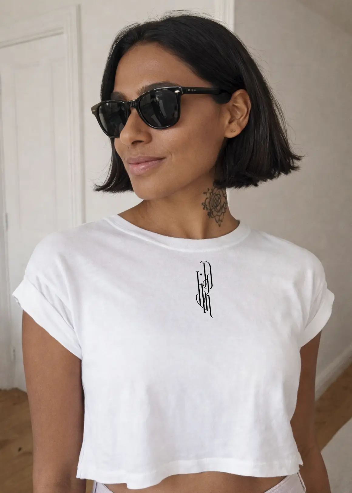 Crop top femme à coupe ample LINKED
