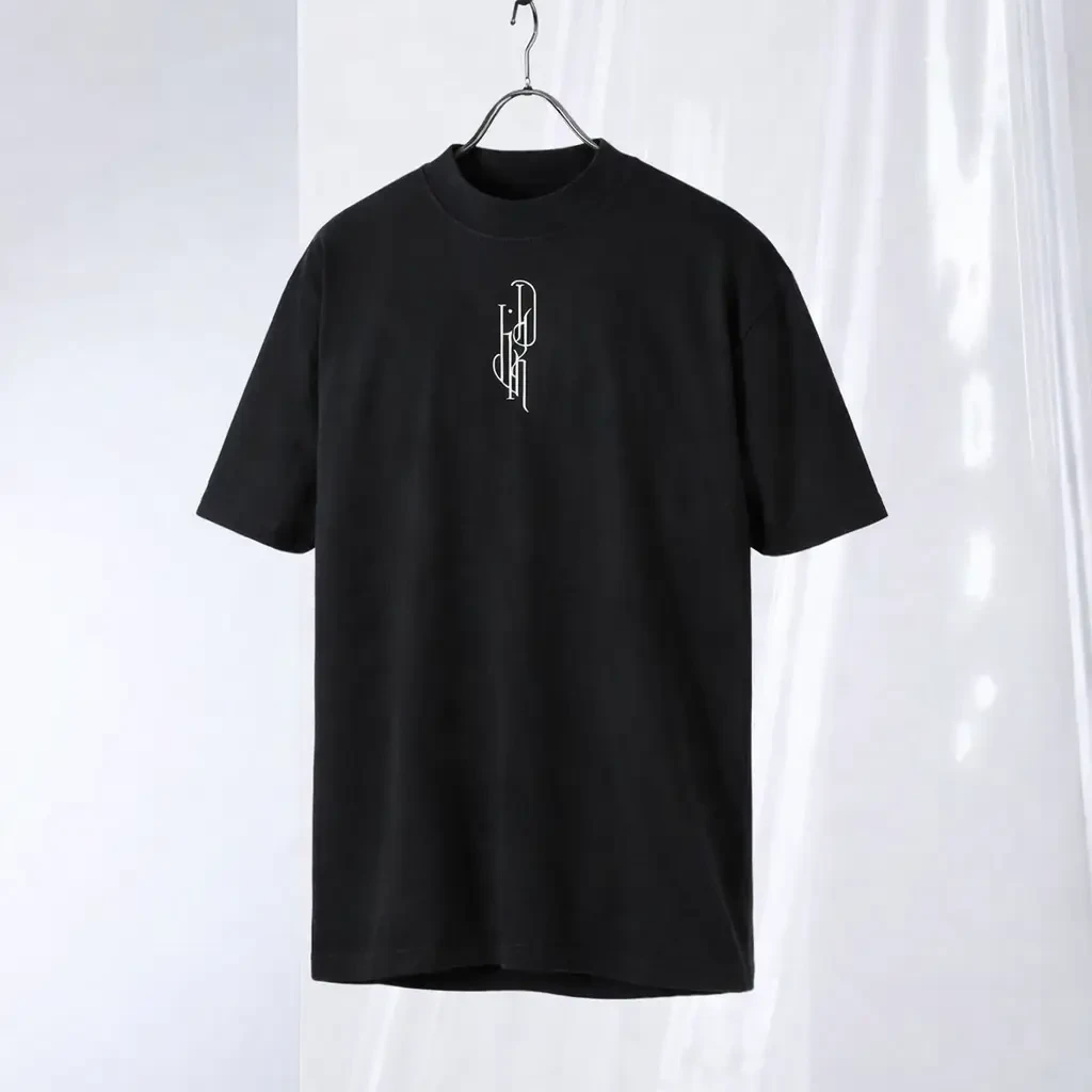 T-shirt oversize à col mock neck LINKED