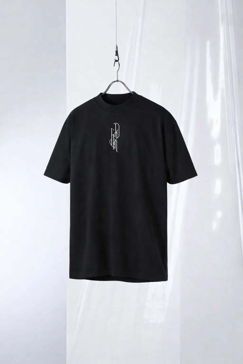 T-shirt oversize à col mock neck LINKED
